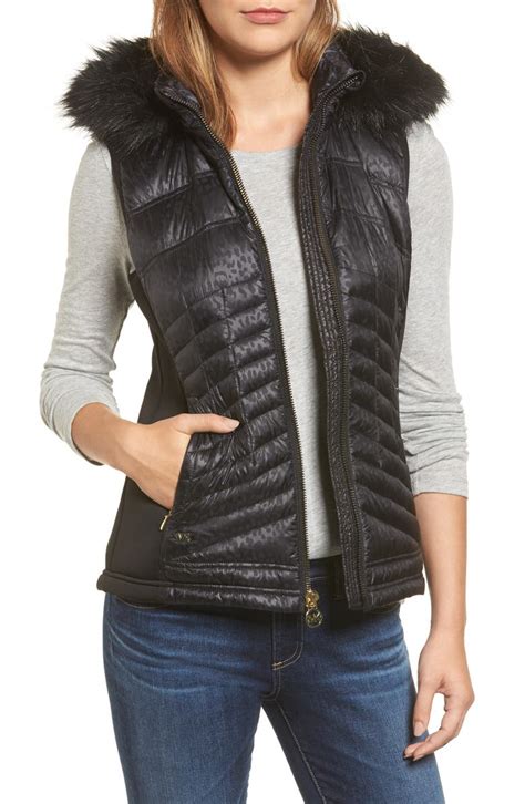 michael kors fake fur vest - Michael Kors vest men.